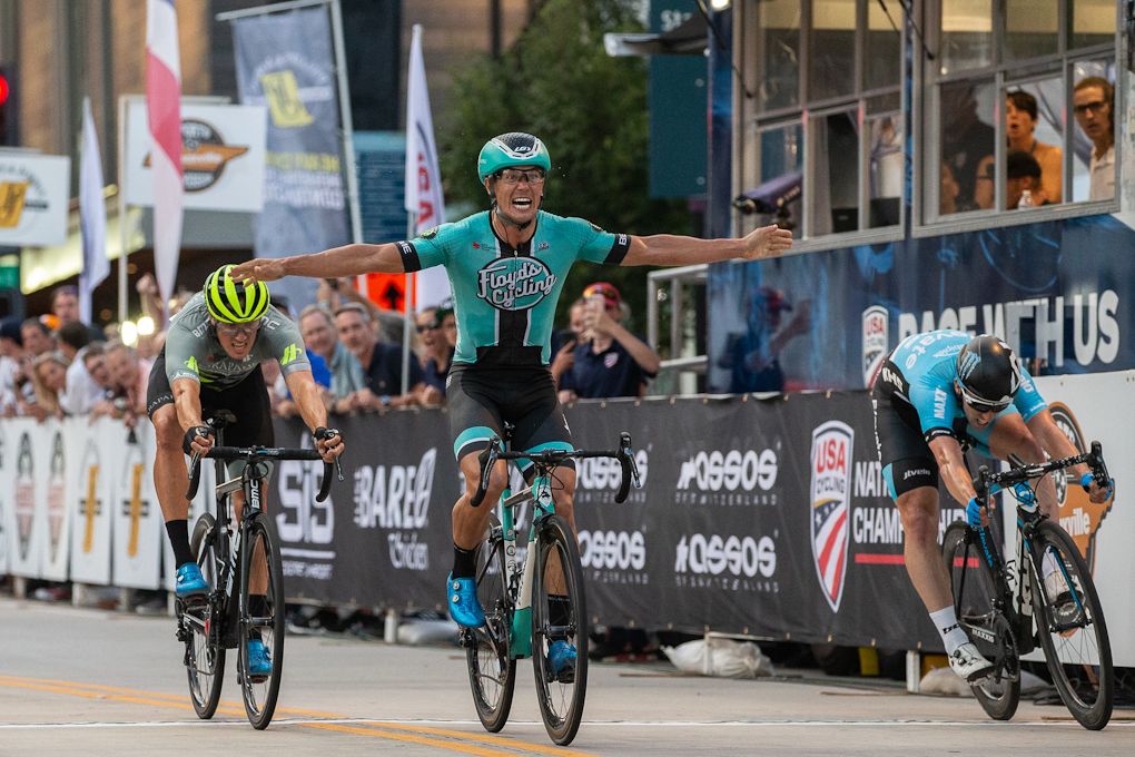 Travis McCabe wins the 2019 USPro criterium