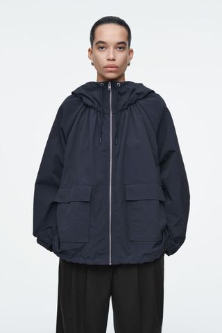 COS Technical Hooded Parka Jacket