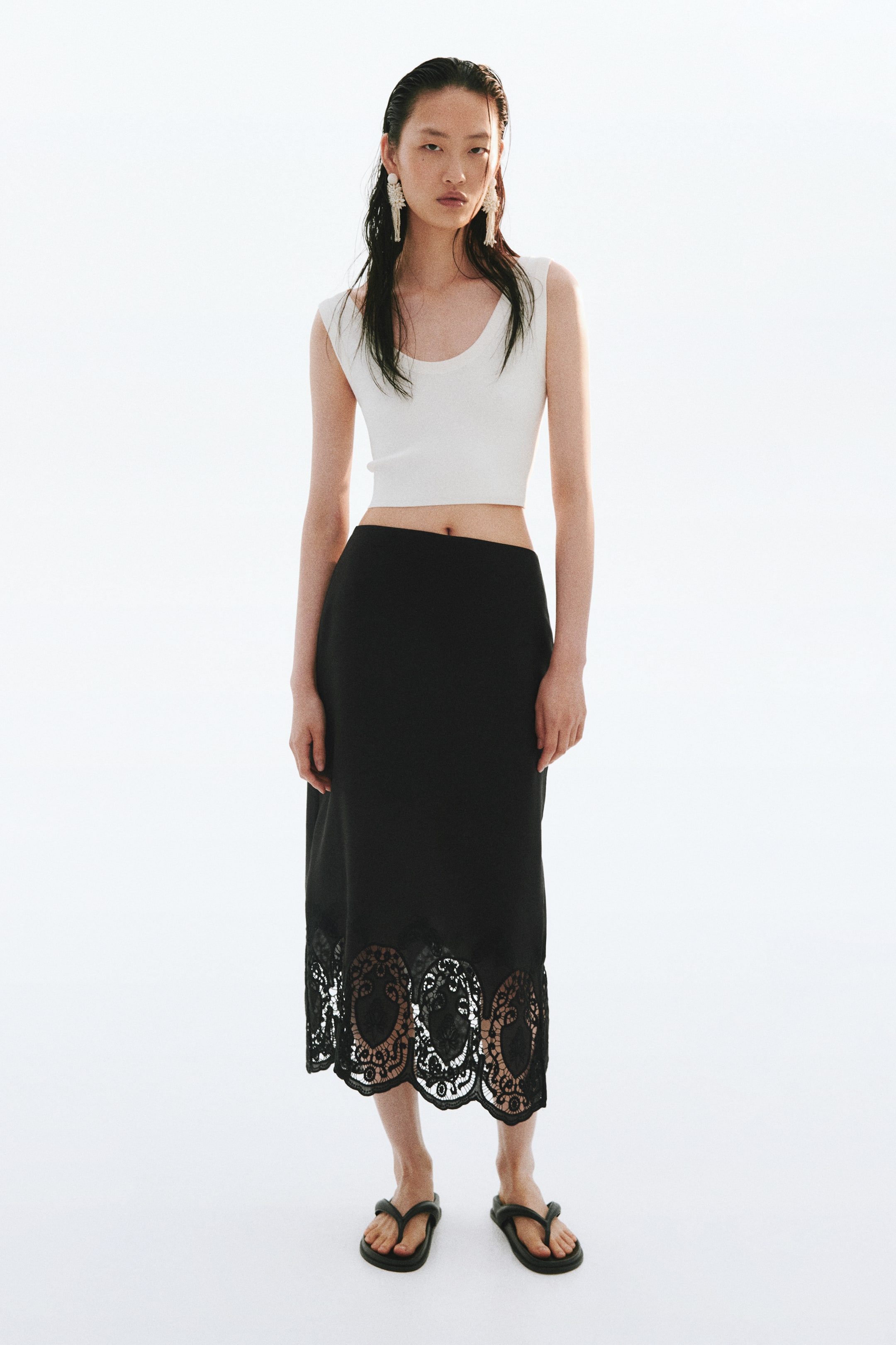 Broderie Anglaise Skirt