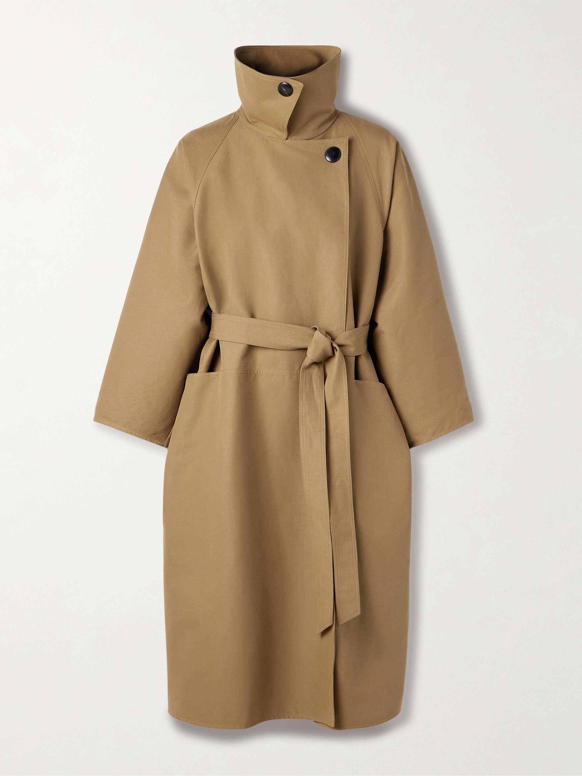 Aurore Oversized Cotton Trench Coat