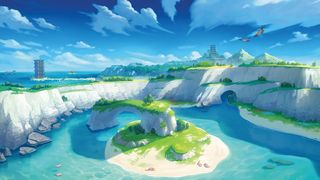 Pokémon Sword or Shield: Isle of Armor artwork