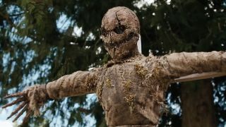 The terrifying scarecrow from R.L. Stine's Pumpkinhead (2025).