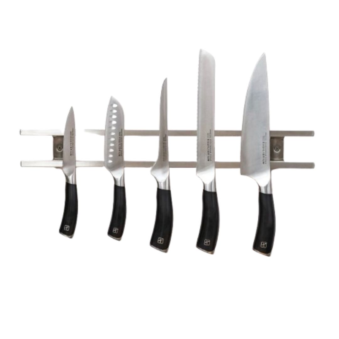 Grunwerg Rockingham Forge 8 Slot Magnetic Knife Holder