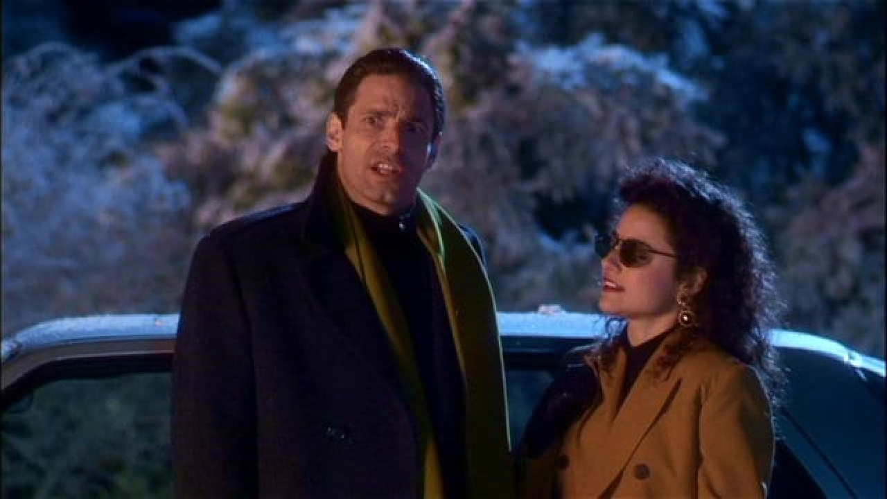 Julia Louis-Freyfus in National Lampoon's Christmas Vacation.