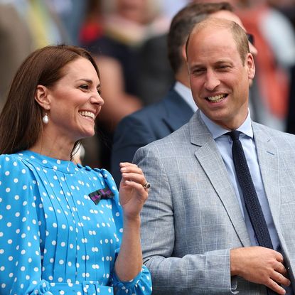 The Prince and Princess of Wales attend Wimbledon