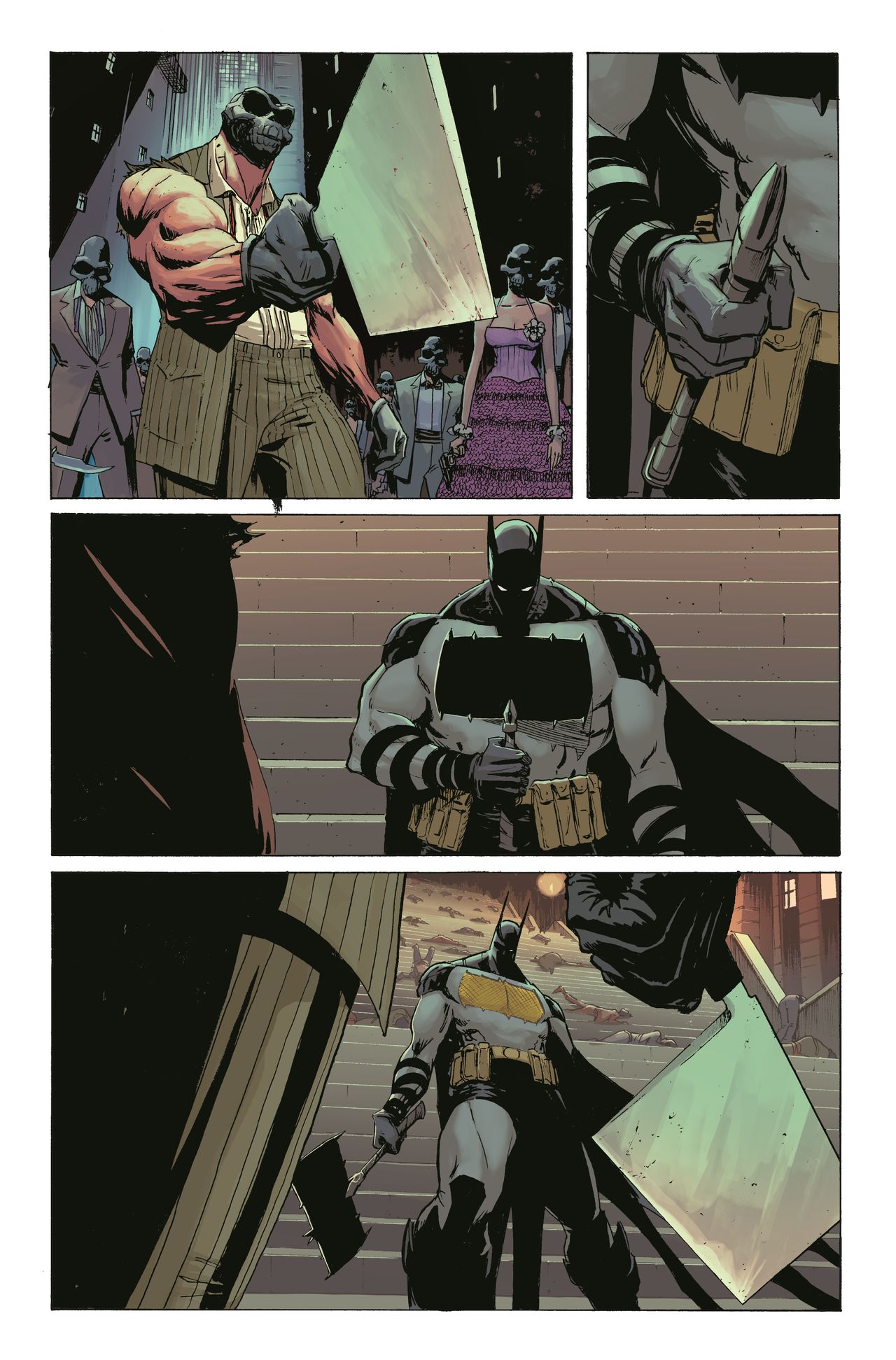 Nick Dragotta's interior pages from Absolute Batman #1.