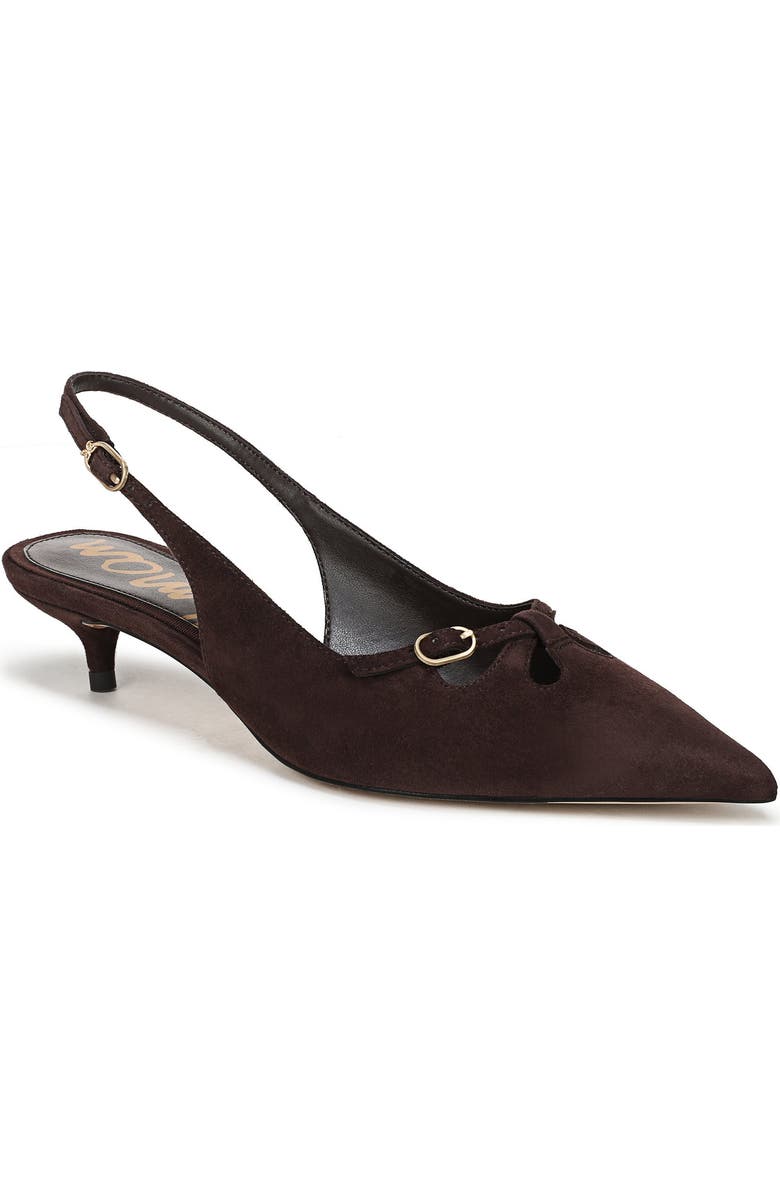 Fauna Kitten Heel Slingback Pump