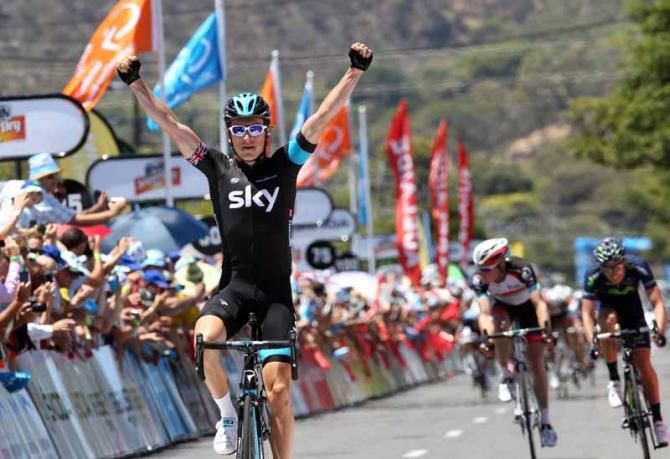 Geraint Thomas (Team Sky) was the strongest rider
