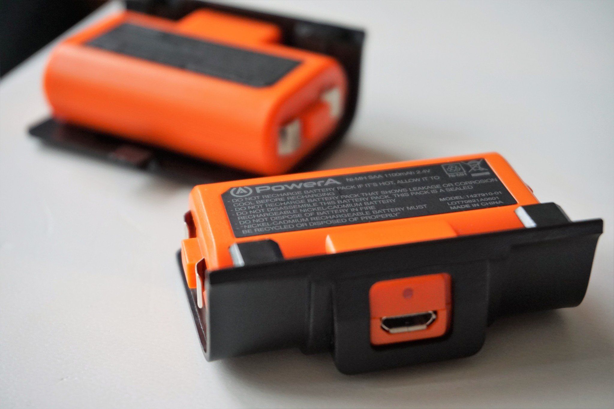 Microsoft Xbox One Play & Charge Kit vs. PowerA Play & Charge Kit
