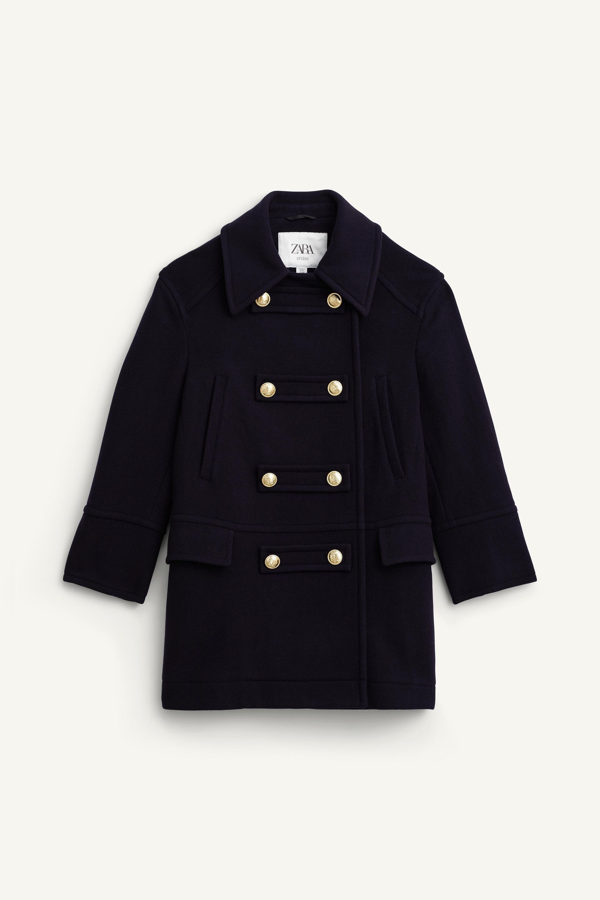 Limited Edition Wool Blend Double Breasted Coat