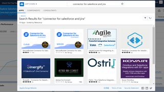 Search for the Salesforce-Jira Connector in the Salesforce AppExchange