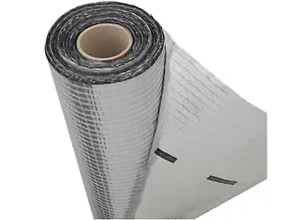 Vapour Barrier and Waterproof Thermal Insulation Aluminium Foil Membrane - Suitable for Use in Walls, Floors and Roofs 1m X 10m (1