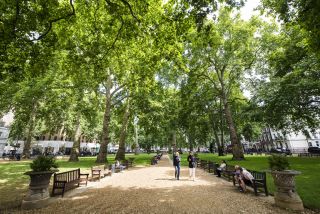 Berkeley Square Gardens, Mayfair, London