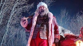 David Harbour as Santa in "Violent Night" (2022)