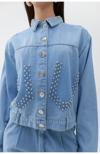 Studded Jean Jacket