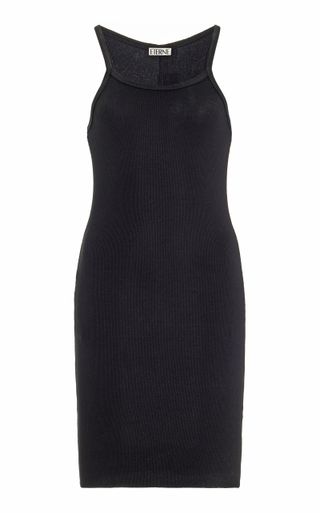 Stretch Cotton-Modal Jersey Mini Dress