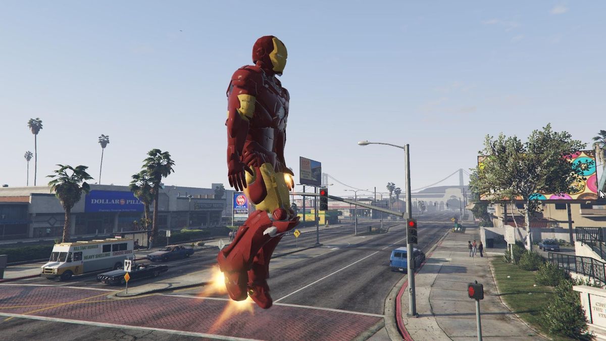 Top 12 Mods for GTA 5. The Best GTA 5 SuperHero Mods!