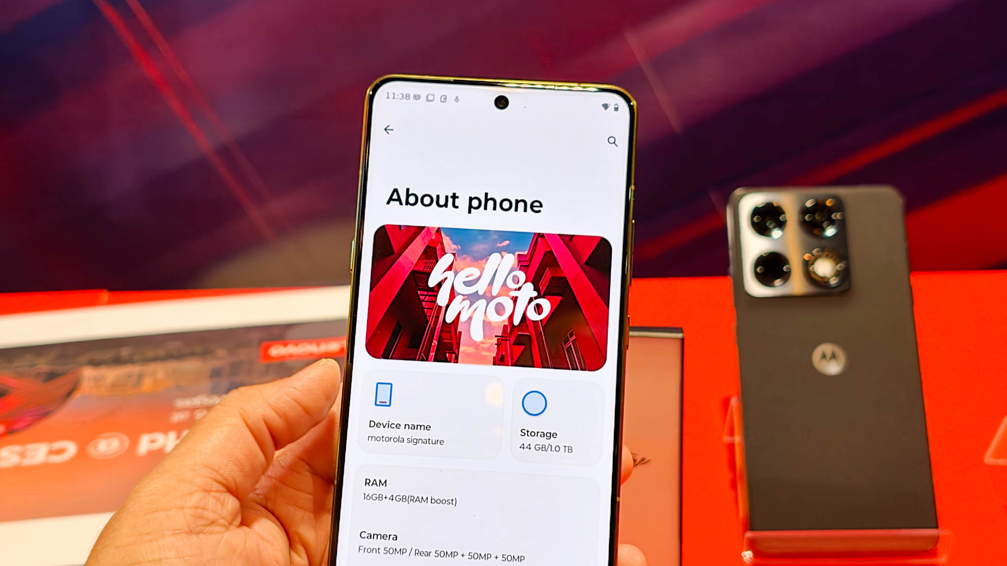 Motorola Signature hands-on testing at Android Central