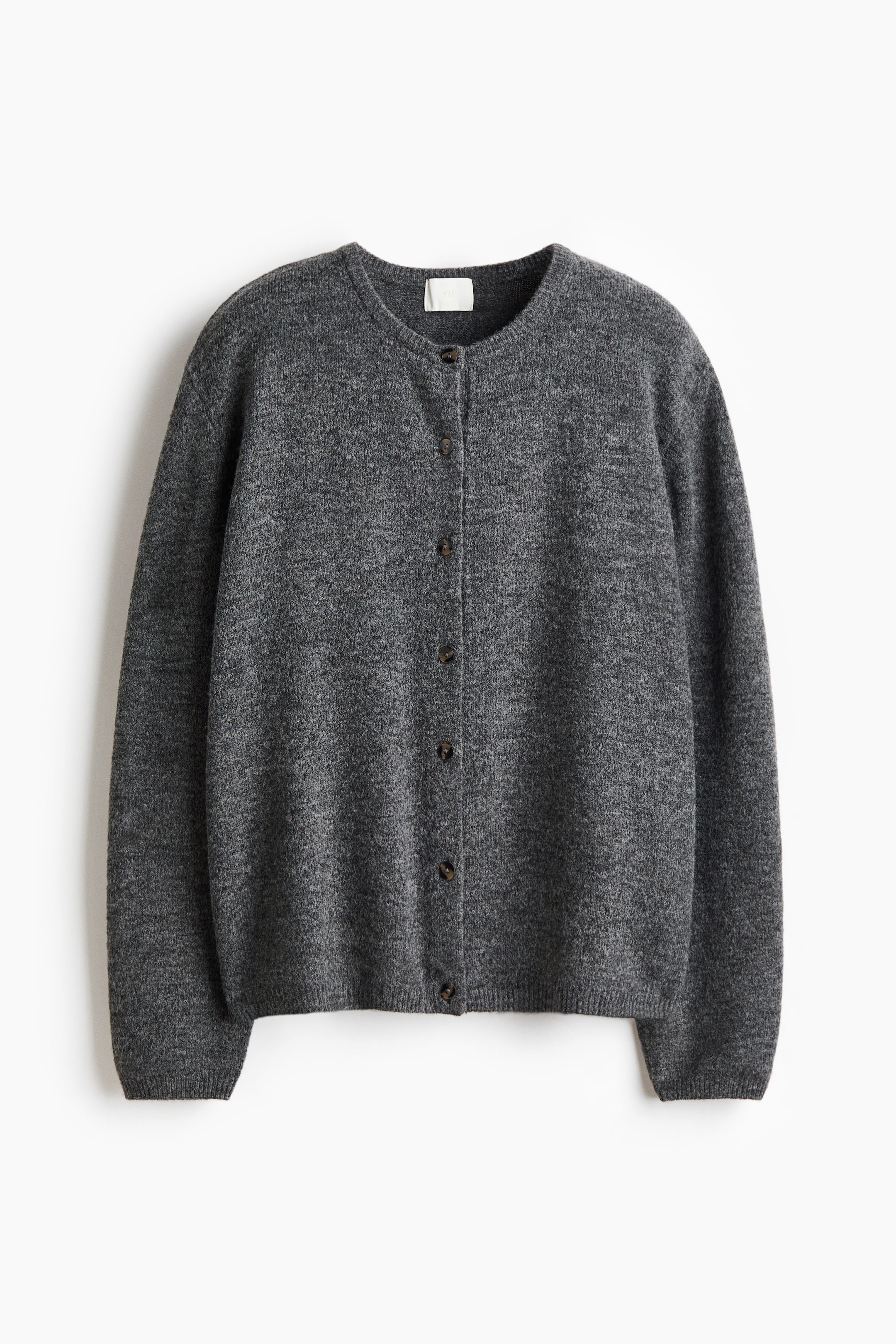 Loose-Fit Cardigan - Black