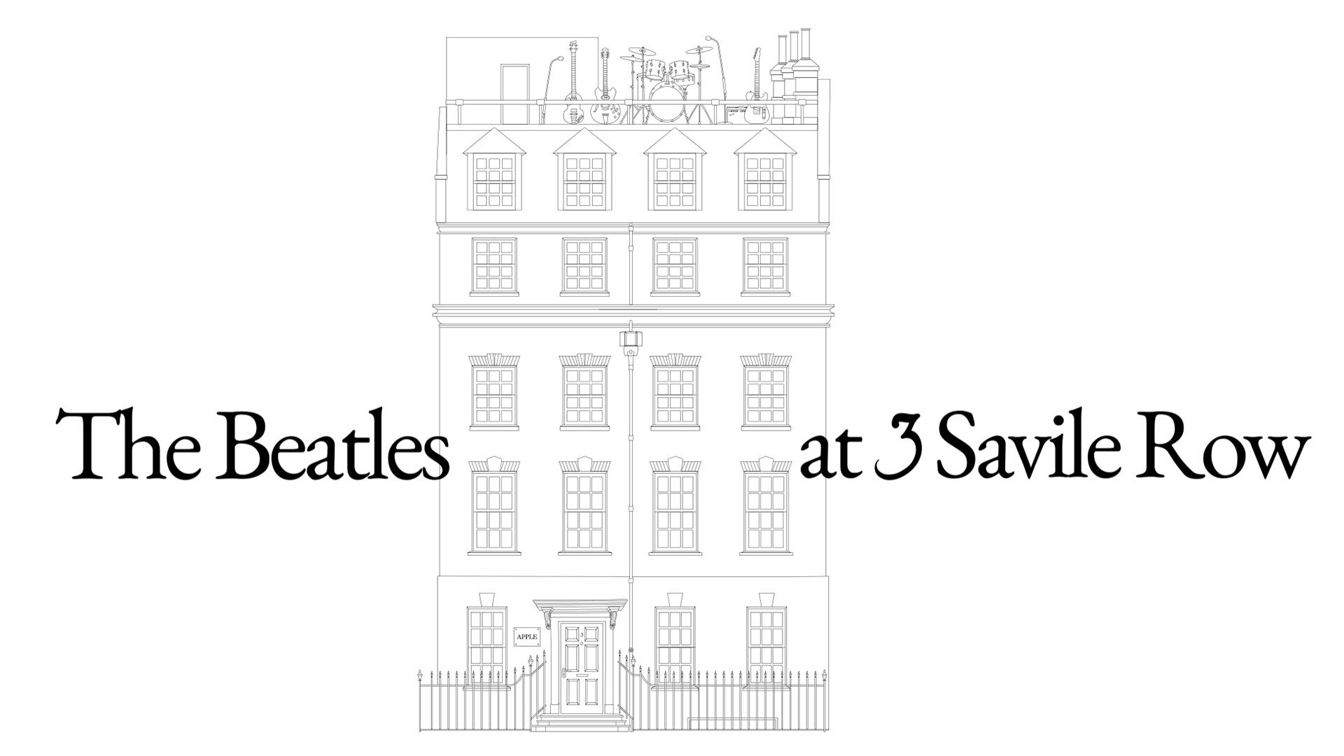 The Beatles logo.