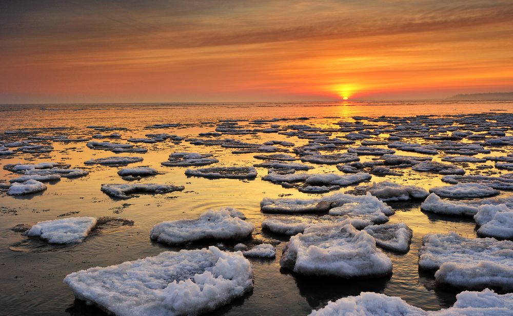 Lake Huron ice