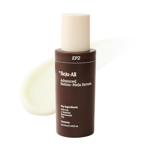 Dr.reju-All Advanced Retino-Mela Serum &amp;ndash; Hpr Retinol Serum for Face &amp;ndash; Anti-Aging, Pore Minimizer, Next-Gen Korean Skin Care &amp;ndash; Gentle &amp;amp; Beginner-Friendly &amp;ndash; Niacinamide 10% &amp;amp; Txa 4% &amp;ndash; 1 Fl Oz
