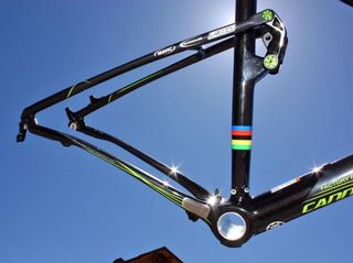 The pivotless rear end imparts some built-in spring rate to the suspension, though, making for a decidedly firm feel.