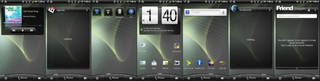 HTC EVO Design 4G Homescreens
