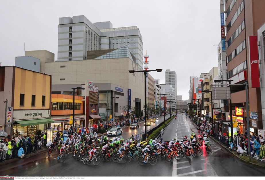 The corners were treacherous in the wet