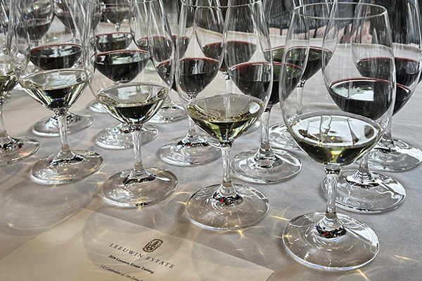 The-tasting-line-up-of-Leeuwin-Estate-Art-Series-Cassandra-Chadwick.jpg