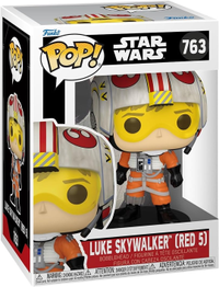 Funko Pop Deluxe Luke Skywalker Red 5 figure