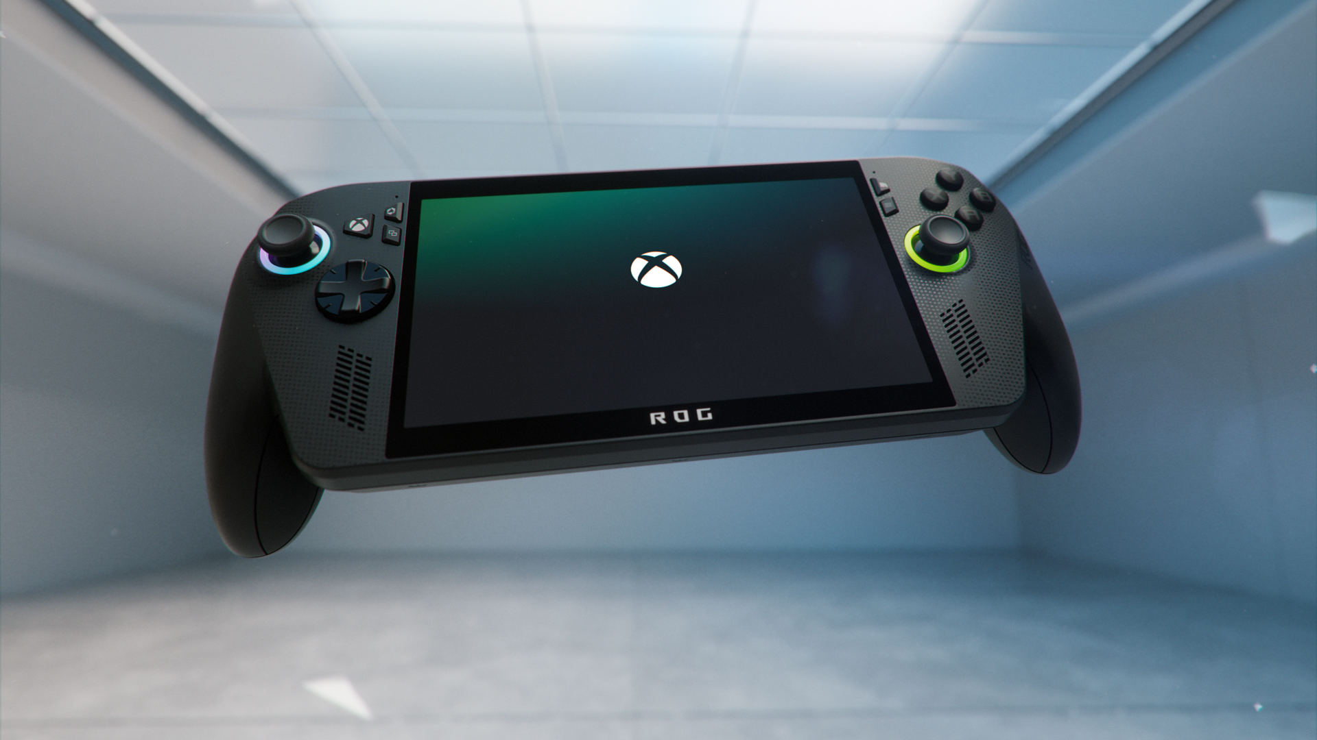 Photo of the new Xbox handheld, the ROG Xbox Ally X