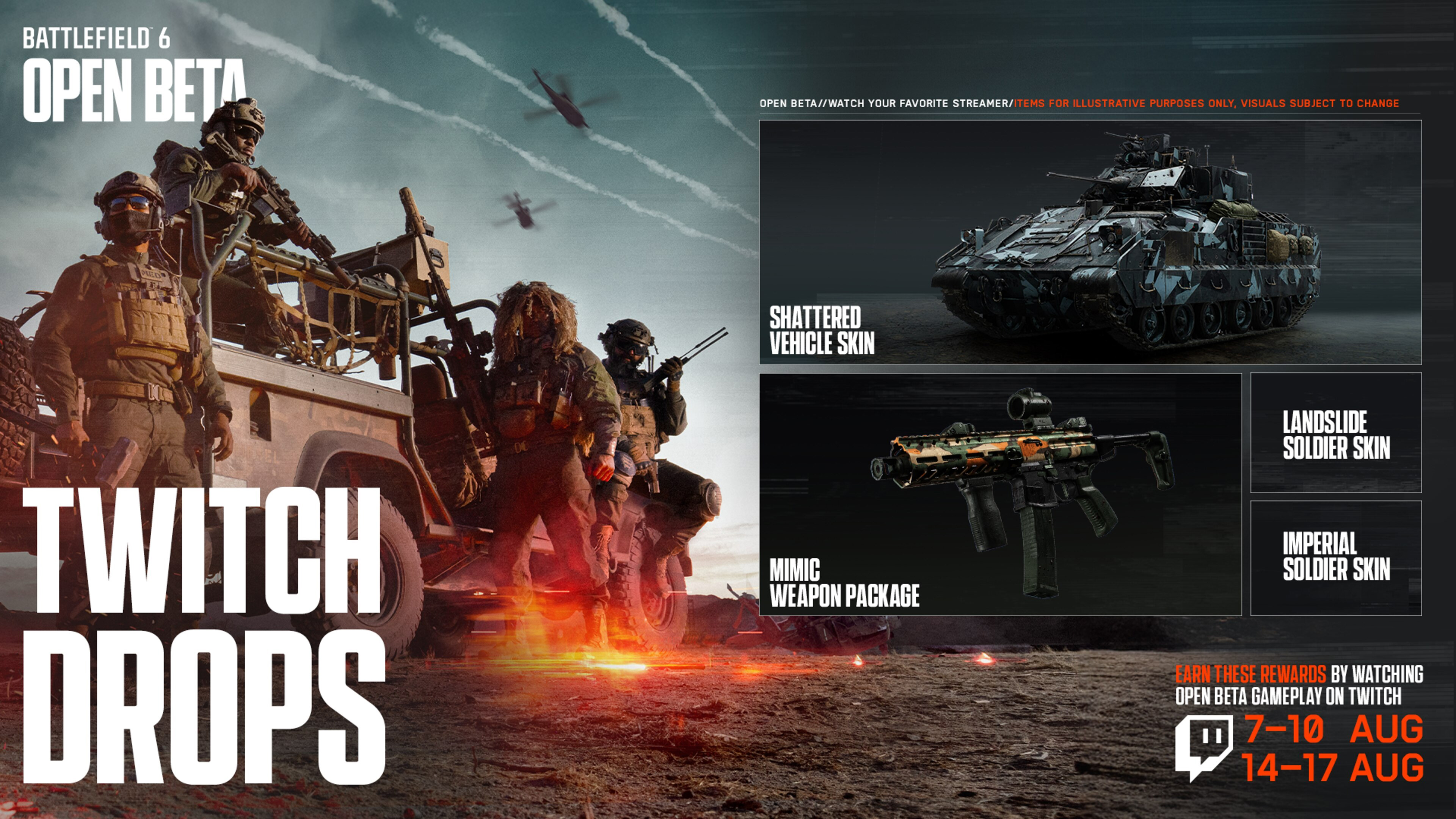 Battlefield 6 beta Twitch Drops