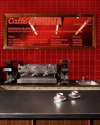 Salone del Mobile 2024: Rimowa Cafe spazio maiocchi