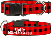 Buckle-Down Polyester Personalized Dog Collar, Buffalo Plaid
RRP: $27.00 | Now: $16.20 | Save: $10.80 (40%)