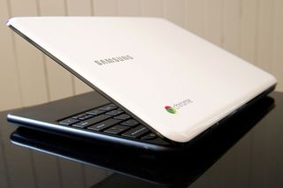 Samsung Chromebook on a table