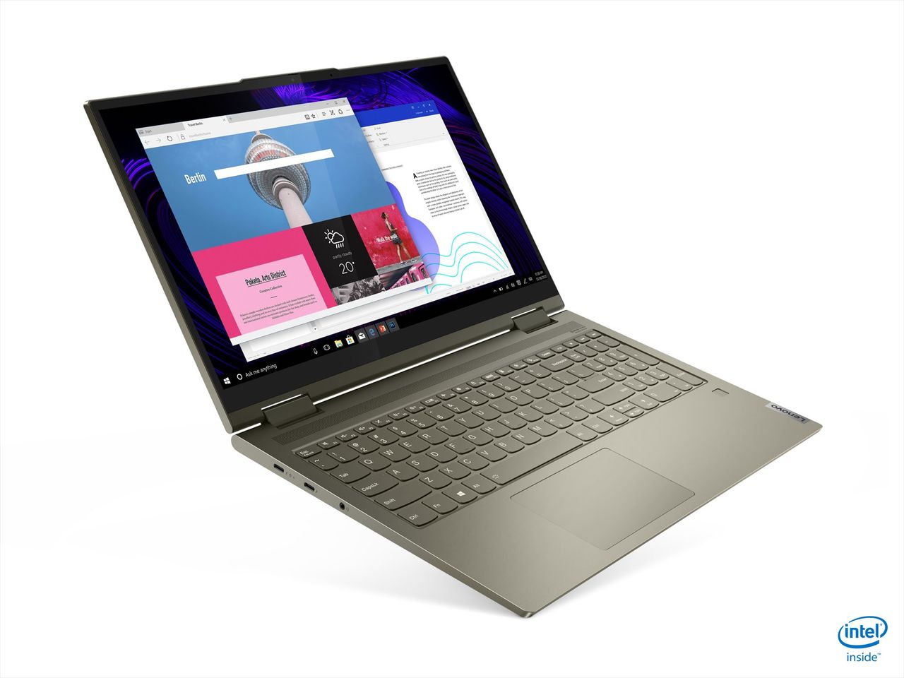 Lenovo Yoga 7 Open Side