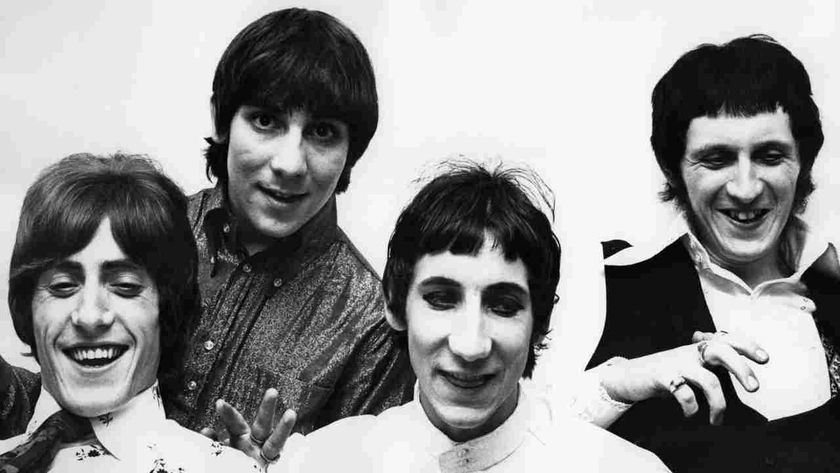 The Who posing for a photograph in 1967