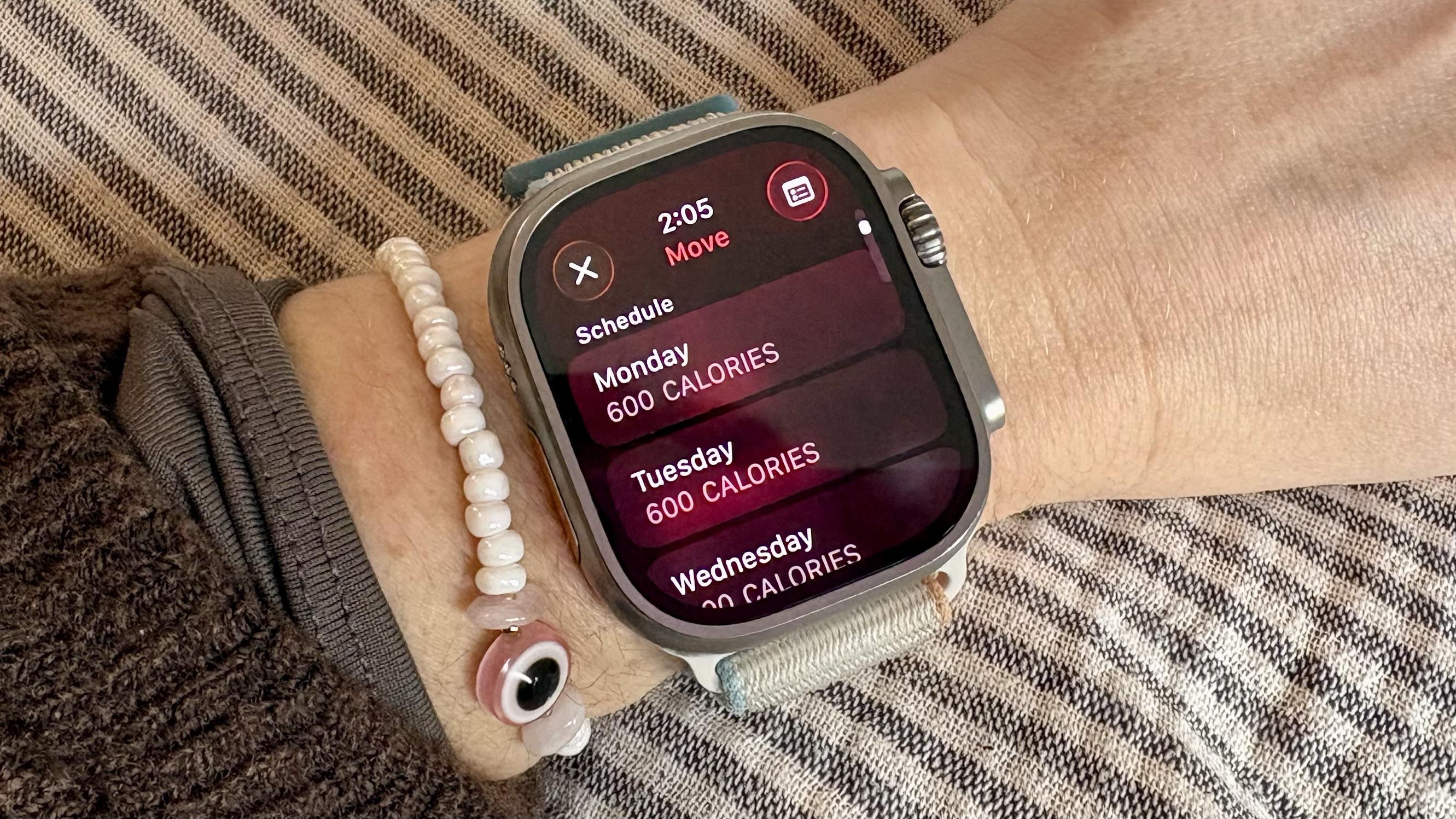 Apple Watch Move Ring settings