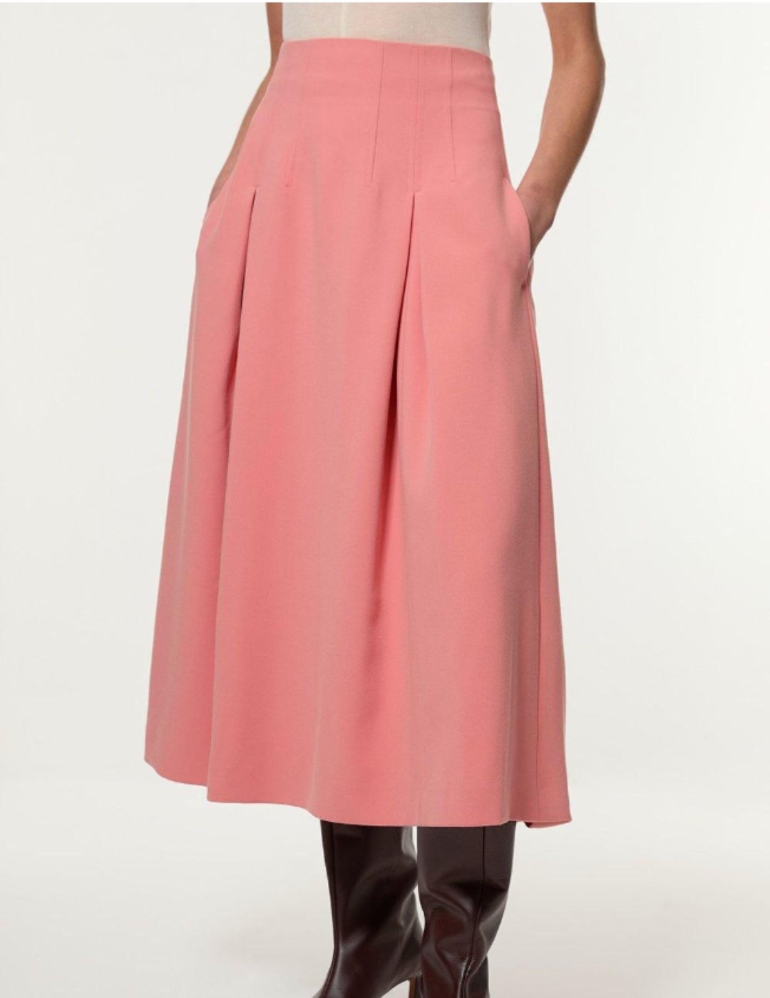 Karen Millen, Tailored Seam Detail Prom Full Skirt
