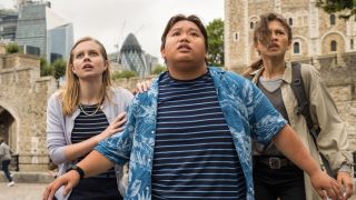 Angourie Rice, Jacob Batalon, and Zendaya in Spider-Man: Far From Home