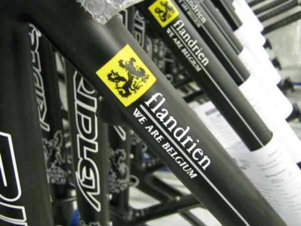 It says it on the frame: We are Belgium