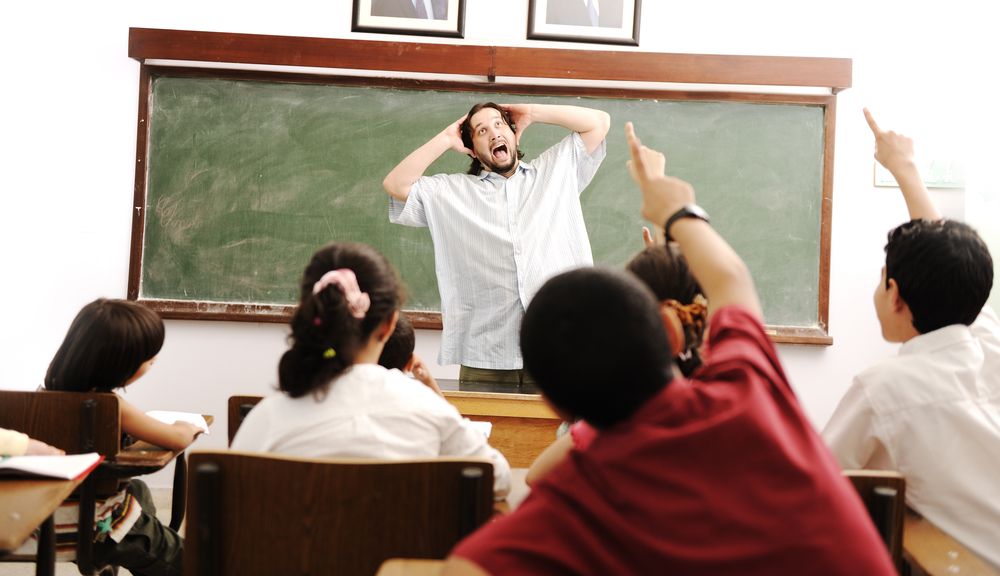 teacher, stress, student, classroom