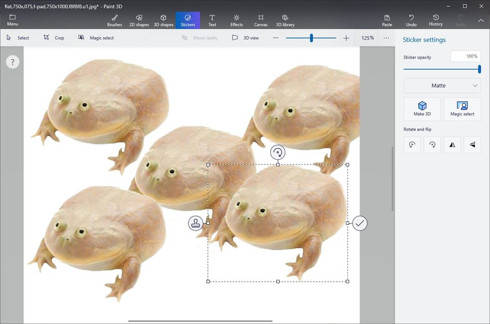 How to use Windows 10 Paint 3D to remove white backgrounds and make