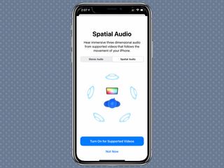iPhone 12 features to enable spatial audio