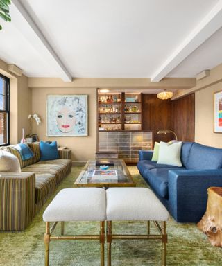 Andy Cohen's living room