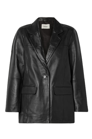 Deadwood + NET SUSTAIN Brooke Leather Blazer (was $350) 