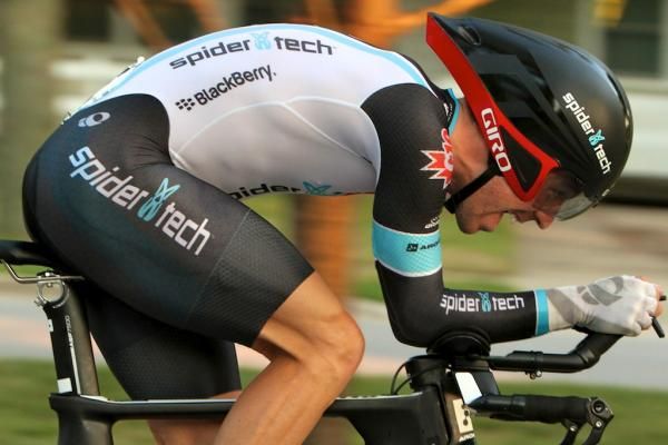 Francois Parisien (Spidertech p/b C10) on his way to 3rd place