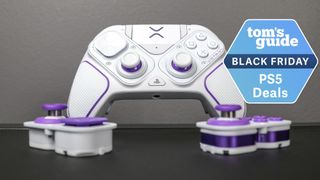 The Victrix Pro BFG controller with a Tom's Guide Black Friday deals badge