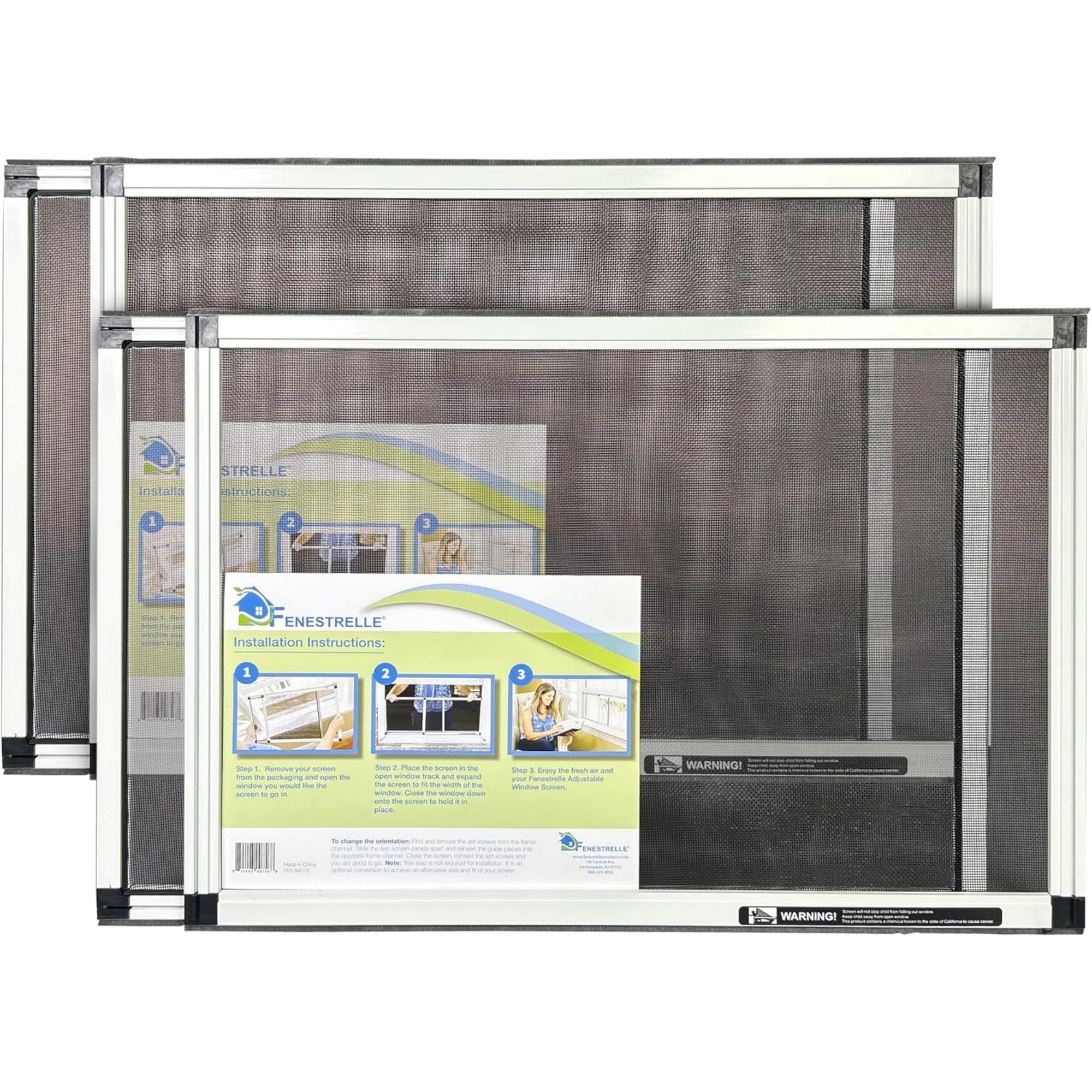 Two window screens